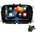 Autoradio android 11 compatible avec fiat 500 2016 - 2019 avec carplayer sans fil android auto, 7 pouces ...