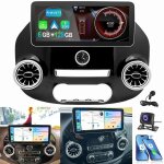 Autoradio android 14 6 + 128 go pour mercedes vito w447 2014 - 2020 4g lte 6 + 128g cam mic