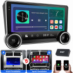 Autoradio android 14 pour peugeot 407 (2004 - 2011) avec navigation gps wifi fm rds carplay 2 + 64g dab ...