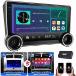 Autoradio android 14 pour peugeot 407 (2004 - 2011) avec navigation gps wifi fm rds carplay 4 + 64g dab ...