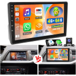 Autoradio android 15 pouces compatible carplay pour citro�n c5 ii (2008 - 2017), avec dsp, gps et wi ...