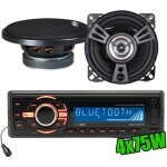 Autoradio caliber rmd046bt - 2 75w x 4 bluetooth + 2 haut parleurs de 100w xsound