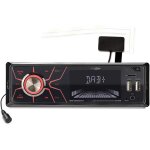 Autoradio caliber rmd060dab - bt - radio, dab + , carte sd, usb - 4 x 75w + tlcommande