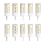 Autrucker 10pc ampoule led miniature � brancher, culot � deux broches, remplacement d'ampoule halog�ne, ...
