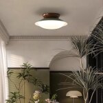 Autrucker plafonnier semi - encastr�, plafonnier led � intensit� variable, style moderne, 220 v, diam�tre ...