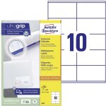 Avery zweckform - avery - zweckform 3425 etiquette universelles 105 x 57 mm papier blanc 1000 pc(s) fixation ...