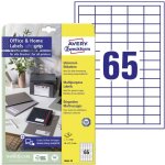 Avery - zweckform 3666 - 10 etiquette universelles 38 x 21. 2 mm papier blanc 650 pc(s) fixation permanente ...