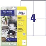 Avery - zweckform 6124 etiquette universelles 105 x 148 mm papier blanc 40 pc(s) fixation permanente ...