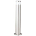 Avon potelet exterieur - coloris acier - acier special / plastique led 1x4w - brilliant