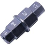 Vurahome - axe de roue avant moto, xu, cl� pour axe de roue, cl� pour axe de roue de moto, douille speciale ...