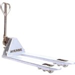 Ayerbe - transpalette galvanis 2500 kg 580455 avec roues et galets en nylon