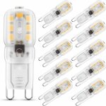 Ayyqh - 2w g9 blanc chaud 3000k, ampoule led, 25w ampoule halog�ne �quivalent, 230v ac 180lm, 360� larges ...