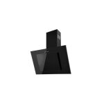 Azura home design - hotte aspirante fiera 60 / 90cm black - noir - largeur 60cm