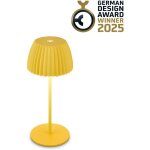 B. k. licht - briloner champ mini lampe de table led sans fil ip44, variateur, tactile, batterie, german ...