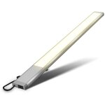 B. k. licht - rglette led 10w 1100 lumens 57, 5 cm 3000k lumire blanche chaude ip20 lampe d'armoire ...
