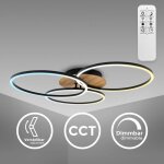 B. k. licht - i cadre led 42, 5 watt avec fonction cct blanc froid - neutre - chaud reglable i dimmable ...