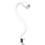 B. k. licht lampe de lecture led pivotante inclinable avec bras flexible ampoule gu10 5w 3000k lampe ...