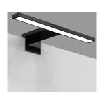 Lampe miroir led, lampe armoire, applique salle de bain, lumire blanche neutre 4000 kelvin, 5w, 650lm, ...