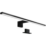 B. k. licht - applique miroir led 600mm ? ip44 ? salle de bain ? blanc neutre 4000k ? 8w / 780lm ? fixation ...