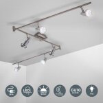B. k. licht - plafonnier led barre lumineuse 6 spots clairage plafond spots modernes
