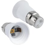 B22 vers e27 adaptateur de douille, b22 ba�onnette vers e27 vis convertisseur de douille, 0 - 250v, pour ...