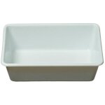 Bac alimentaire professionnel rectangulaire en plastique 5l