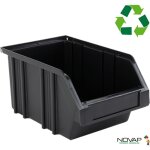 Bac � bec poly�thyl�ne s�rie eco, coloris noir, capacit� 2 litres novap