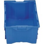 Bac gerbable - emboîtable pp bleu l480xl312xh200 mm Bac gerbable - emboîtable pp bleu l480xl312xh200 mm