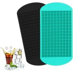 Bac � gla�ons en silicone - 160 blocs gla�ons - bacs � gla�ons carr�s pour 160 mini - gla�ons, gel�e, ...