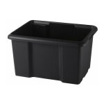 Bac de rangement empilable superposable 45 l noir - sundis Bac de rangement empilable superposable 45 l noir - sundis