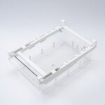 Bac de rangement pour r�frig�rateur, organisateur de tiroir coulissant pour r�frig�rateur, bo�te de rangement ...