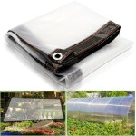 Bâche imperméable transparente avec oeillets matériau pvc pliable d'extérieur Étanche. indéchirable et ... Bâche imperméable transparente avec oeillets matériau pvc pliable d'extérieur Étanche. indéchirable et ...