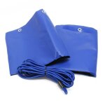 Bche de protection plate remorque 207, 5 cm avec tendeur impermable