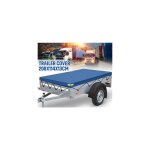 Bache remorque, b�che de remorque �tanche avec corde en caoutchouc, b�che protection plate 208 x 114 ...