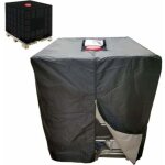 B�che r�servoir d'eau 1000 l couverture container citerne eau pluie avec fermeture �clair coupe - vent ...