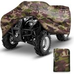 B�che pour voiture, atv quad cover outdoor winterproof dust rain ochrona uv 190t kamufla? xxxl (256 x ...