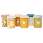 Badabulle isy bowls pots de conservation verre transparent 250 ml