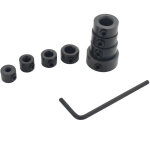 Bague de but�e de 8 pi�ces pour forets � bois de 3 � 16 mm, avec bague de positionnement pour la profondeur ...