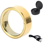 Bague connect�e ipx8 suivi sommeil or rechargeable 18mah sant� homme femme