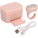 Bague de d�filement t�l�command�e bluetooth, t�l�commande pour diaporama et appareil photo, bouton selfie ...