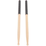 Baguettes de batterie 5a en �rable avec embout et poign�e antid�rapante pour adultes, enfants et d�butants ...