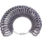 Baguier calibre mesure de taille de doigt jauge pour bague anneau outil de dimensionnement standard plastique ...