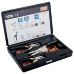 Bahco ? pince circlips 9938 ? jeu de 3 pinces r�versibles 160 / 200 / 250mm ? becs interchangeables pour ...