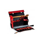 Bahco - jeu d'outils isolés dans mallette en cuir - 19 outils Bahco - jeu d'outils isolés dans mallette en cuir - 19 outils
