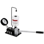 Bahco ? pompe pour tarer injecteurs diesel ? pression 0 - 600 bar ? corps en aluminium ? huile iso 4113 ...