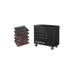 Bahco - servante d'atelier compl�te 187 outils pour la maintenance g�n�rale