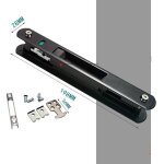 Baie coulissante fermeture - serrure de crochet de fen�tre de porte mobile moderne simple double face ...