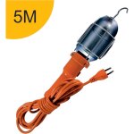 Arcotec - baladeuse de chantier e27 - cble 5m - sans ampoule - garantie 2 ans