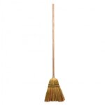 Ac - deco - balai - l 5, 4 x l 28, 5 x h 135, 2 cm - paille - livraison gratuite