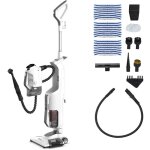 Polti - balai aspirateur et nettoyeur vapeur, 3 en 1 vaporetto 3 clean, prt en 30 s, multisurface